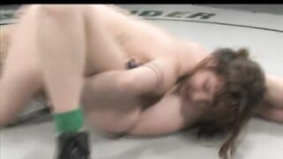 Exposed angels catfighting - winner gets the cunt