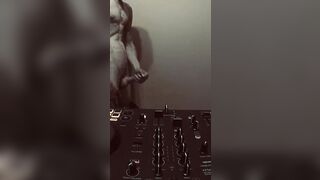 Solo ramrod masturbation