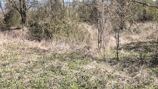 The stepmother takes out her stepson's ramrod and lets him pee.