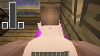 Fudendo a Buceta Melada da Jenny do Minecraft Mod porno de todas as Garotas Parte 1