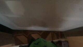 Roommate Bangs his Girlfriend - Listening at The Door