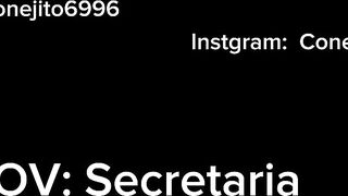 Audio POV: Secretaria y jefe Termina en una noche Caliente - Gemidos de hombre ASMR para chicas