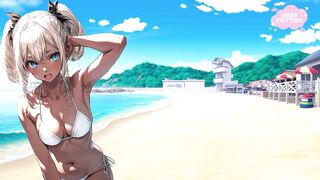 Morena lasciva te coge en la playa ASMR Joi Español audio