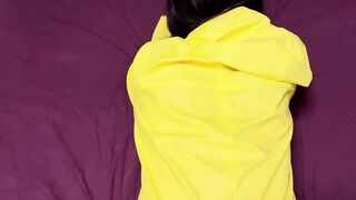 Yellow Raincoat Sexy Screwing