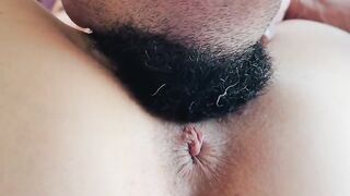 Close Up Vagina Eating to Convulsing Climax - Visible Dark hole Pulsing & Vaginal Contractions Clitoris Joy