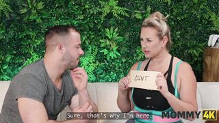 MOMMY4K. This guy Saw Her Large Melons and Booty and Could't control Himself