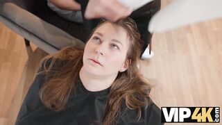 VIP4K. Hot Latin chick mother I'd like to fuck enjoys a youthful Shlong