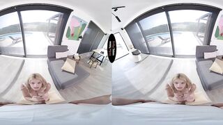 Sexually excited blond Jade J'adore takes stepbro's wang unfathomable in her bald vagina — VirtualTaboo