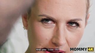 MOMMY4K. This chab Saw Her Large Titties and Booty and Could't control Himself