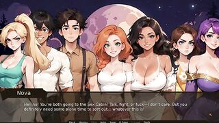Farmer Kink [ TABOO Anime Game ] Ep.17 The RECENT BLACK CUTIE in CITY love my COCK !