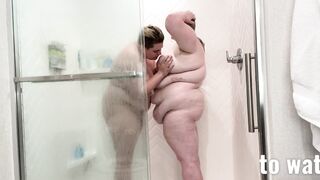 Stepsisters Shower Jointly Then Bang