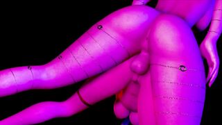 Futa Nun with a large rod punishes in a S&M room