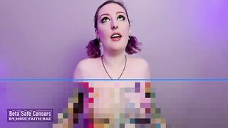 SCREW YOUR RESOLUTION - Preview - Beta Safe Censored Failure to Quit Femdom JOI by Miss Faith Rae with Femdom Addiction and Cum Countdown