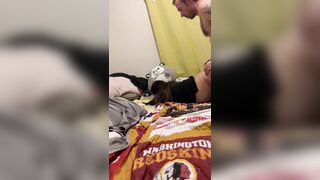 Waking my step sis up with her fresh alarm ramrod