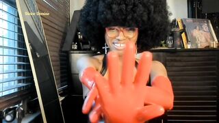 Shiny Glove Gooner - Latex Haul