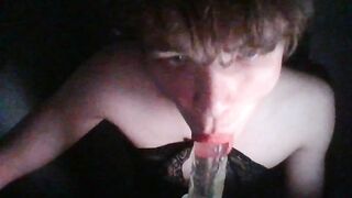 Sissy Mouth trenning Sucked Large Weenie