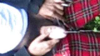 Outdoor: Goth Rocker Peeing at the Woods / Behind the Scenes