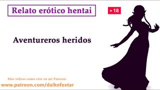 Zelda cuida de Link, relato anime en español. Ella acaba ayudandole a...