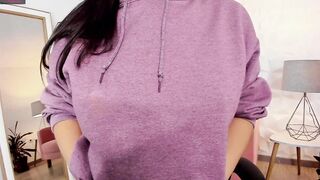 Belt Wedgie on Bubble Butt – Uni Beauty Likes Voyeur Eyes