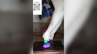 Nasty and stripped fingers trigger Implacable cum