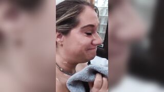 10 mins of Savage Sarah CIM Facials, Cum In Throat, and Creampies