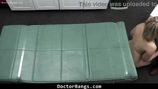 Doctor Offering His Giant Shlong as The Consummate Remedy to Stretch Her Out - Doctorbangs