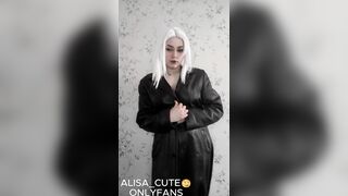 large breasts bounce high in secret arousal