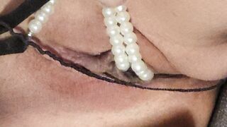 Crotchless nylons ignite wild dream