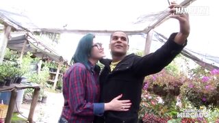 Sexy Latin babe Clara Lucia Oiled Up and Fucked Unfathomable In Naughty Pickup Screw - CARNE DEL MERCADO