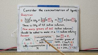 Consider the concentration of liquids.[JapanMath](job)