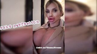 Goon on the massive injected Bimbo Lips