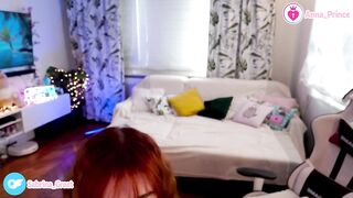 Morning Laughable Yoga on the ball!