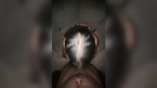 LATIN CHICK GIVES BBC ORAL SEX