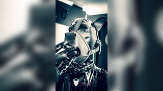 Full Day Total Enclosure Dogsuit Slavery - Part two