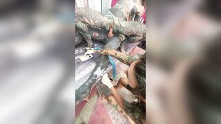 Tattooed Girl’s Titty Tattoo Turns Into ANAL Ride