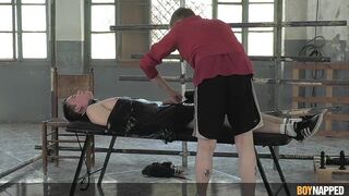 Boynapped - Playful Slaver Twink Part two: Aggressive Foot Screw