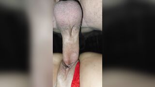 Vaginal and anal penetration, cumming inside her booty watch full on Privacy