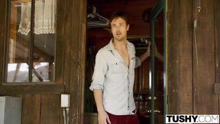 TUSHY 1st Anal For Breathtaking Brunette hair Riley