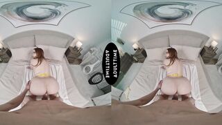 UP CLOSE VR - Lustful mother I'd like to fuck Summer Hart Sucks & Titty Screws Your Cock Previous to Getting It Doggy position POV