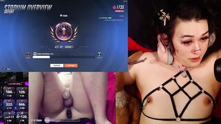 chastity cage anal intercourse catgirl gaming