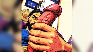 Silk Fox comics jerk off