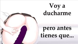 JOI anal challengue en español. Orgasmos incluidos.