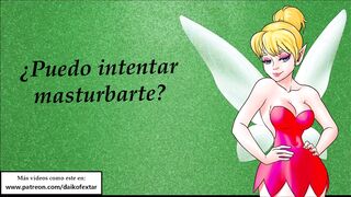 JOI fantasia con hada cachonda. Voz española.