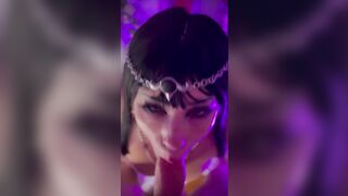 Shadowheart oral-sex and facial