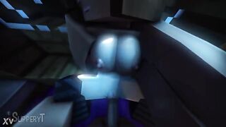 Toon scene cute gals get drilled
