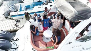 Asari XOX and hot black girlfriends get banged on a boat cruise (TRAILER)