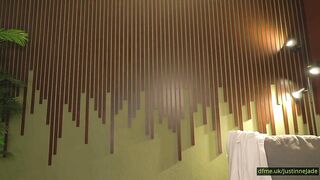 Breast kisses pulse with primal hunger