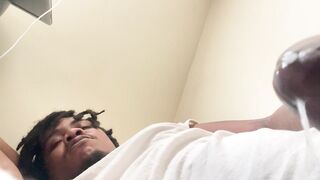 Woke up to me Gushing cum