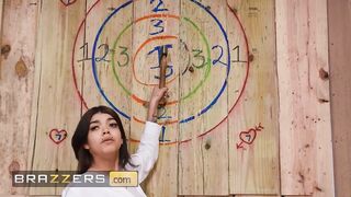 BRAZZERS - Date Night Gets Nasty As Tiamaria & Lucy Lotus Trade Axes For Dildos & A Sexy 3some