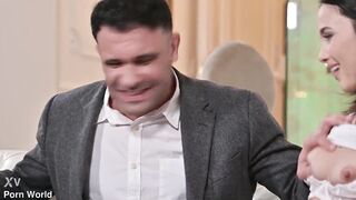 Spanish Distraction Chapter two: Bi Honeys Lucy Mendez And Emily Pink Exchange Thong On For Wang During double penetration Group-sex GP3411